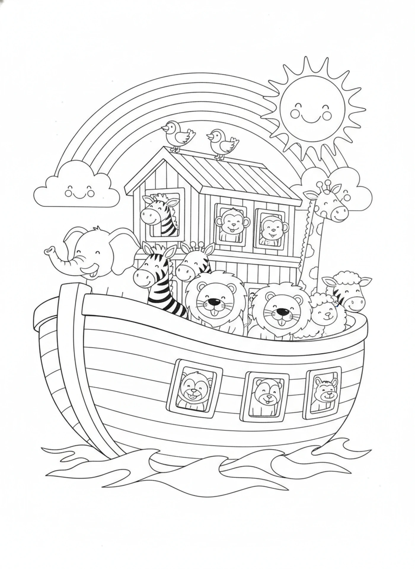 Free Bible Coloring Pages for Kids — 742 Printable Pages